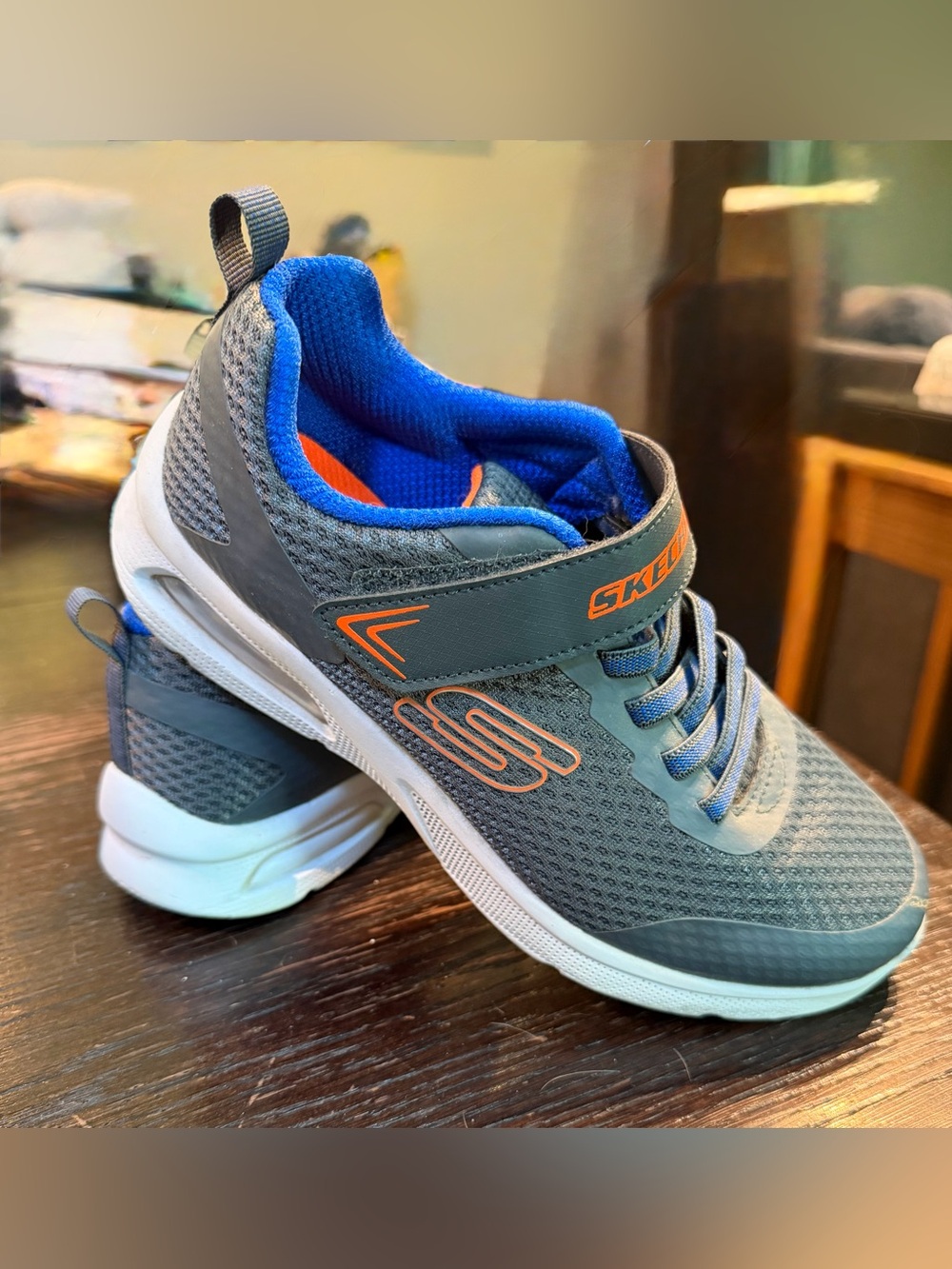 Skechers Microspec Max Sneaker - Kids wide 5